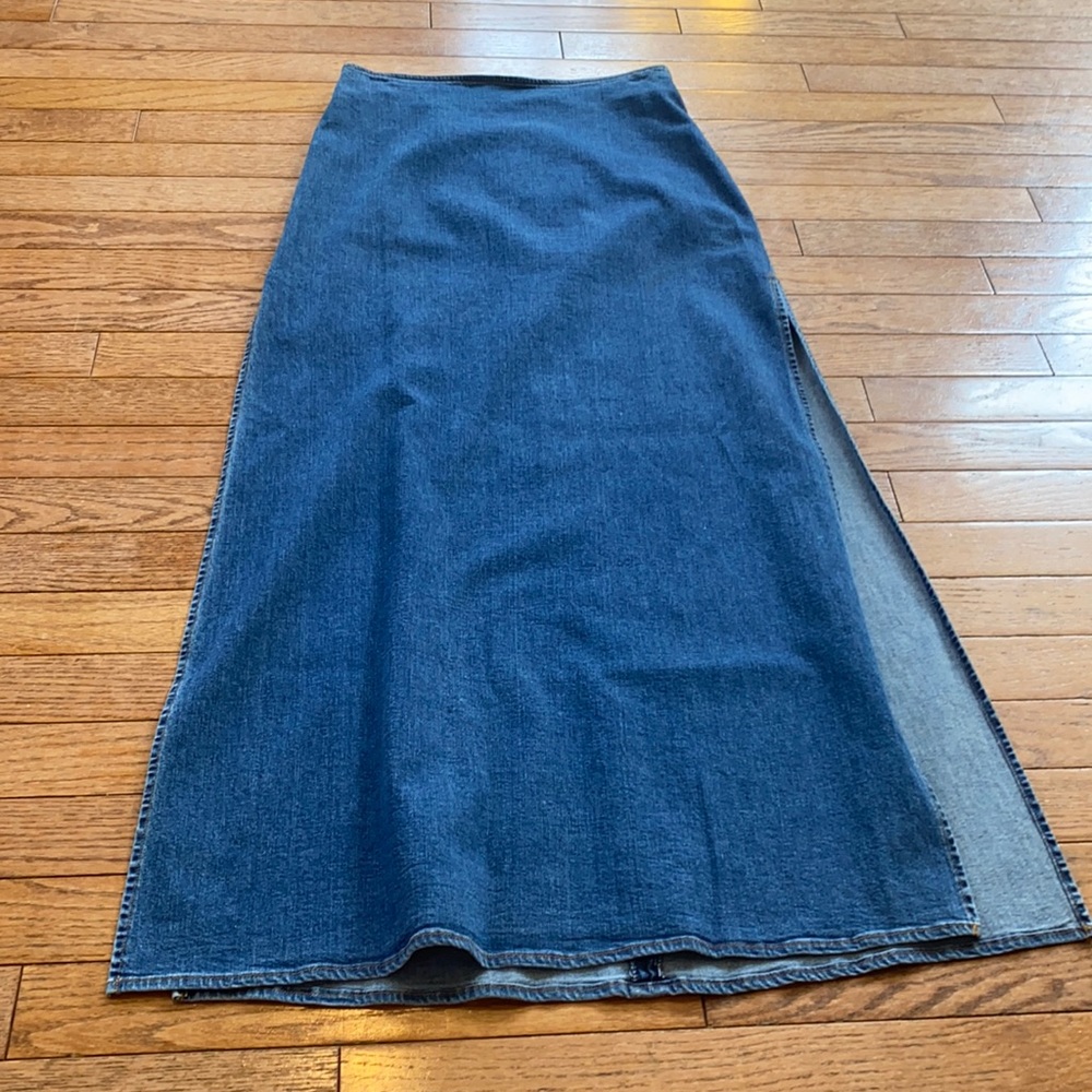 Theory Denim Skirt